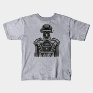 Portrait Of A Robot 1 Cyberpunk Artwork Kids T-Shirt